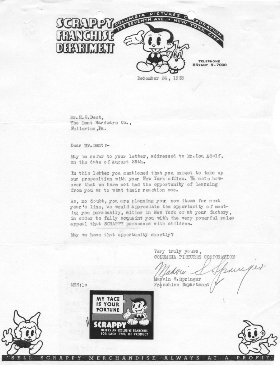 Scrappy letter