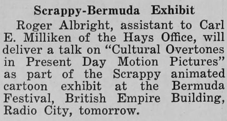 Scrappy in Bermuda