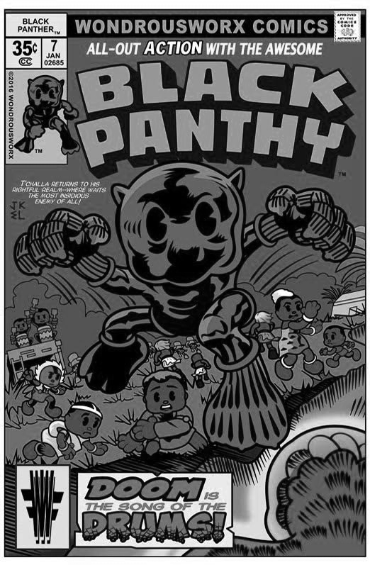 scrappyart-blackpanthy