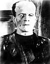 Boris Karloff as Frankenstein