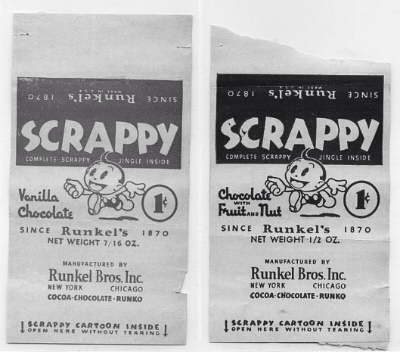 Scrappy candy wrapper Scrappy candy wrapper