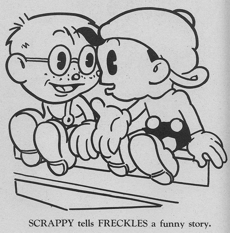 Freckles and Scrappy