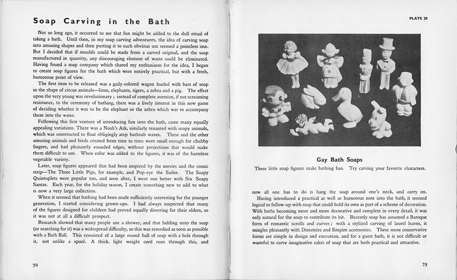 Lester Gaba's Soap Carvings