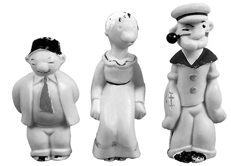 Lester Gaba Soap Figures