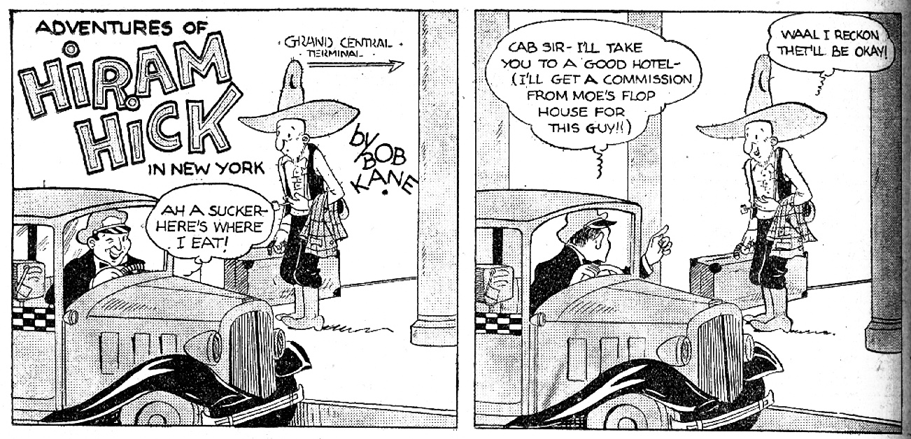 Hiram Hick by Bob Kane