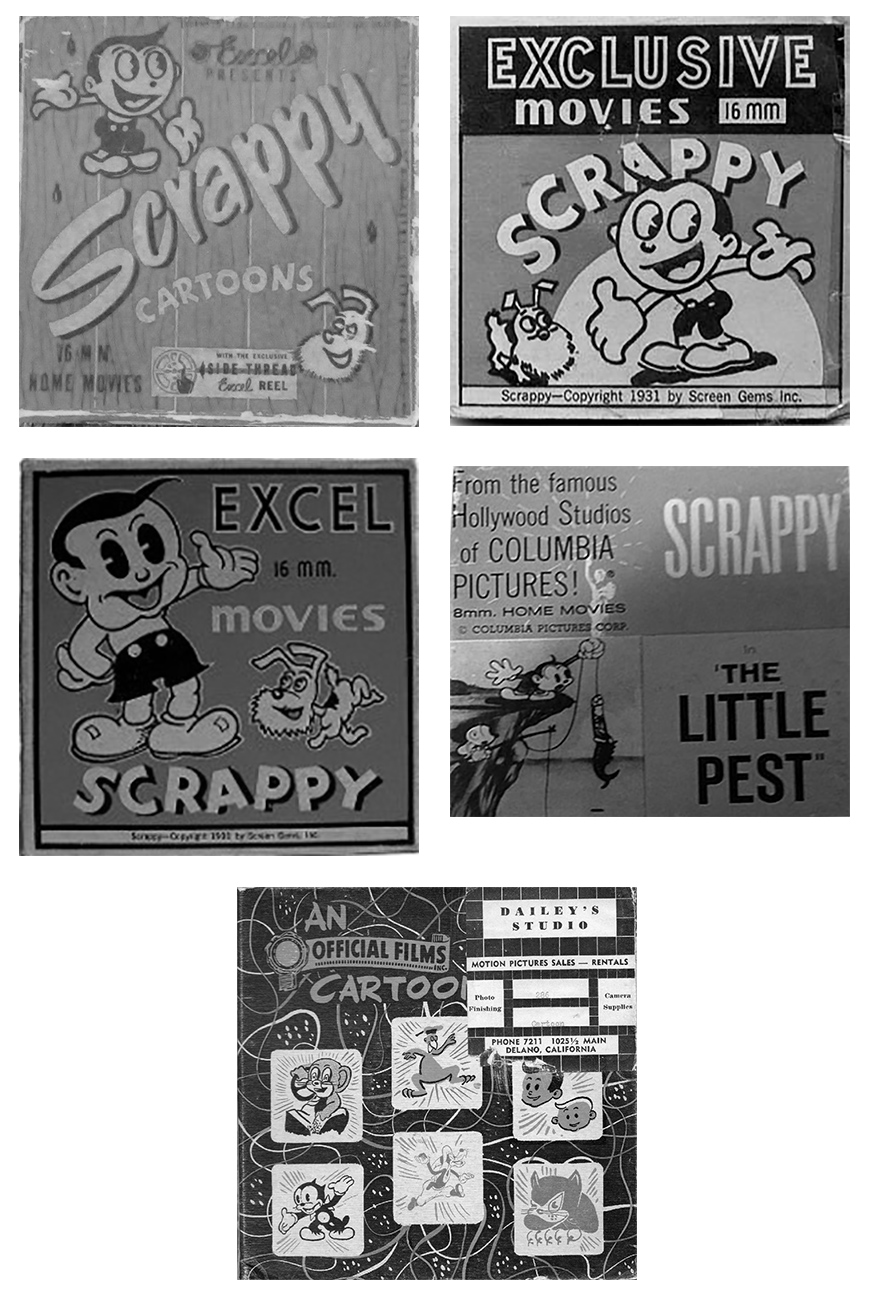 Scrappy movie boxes