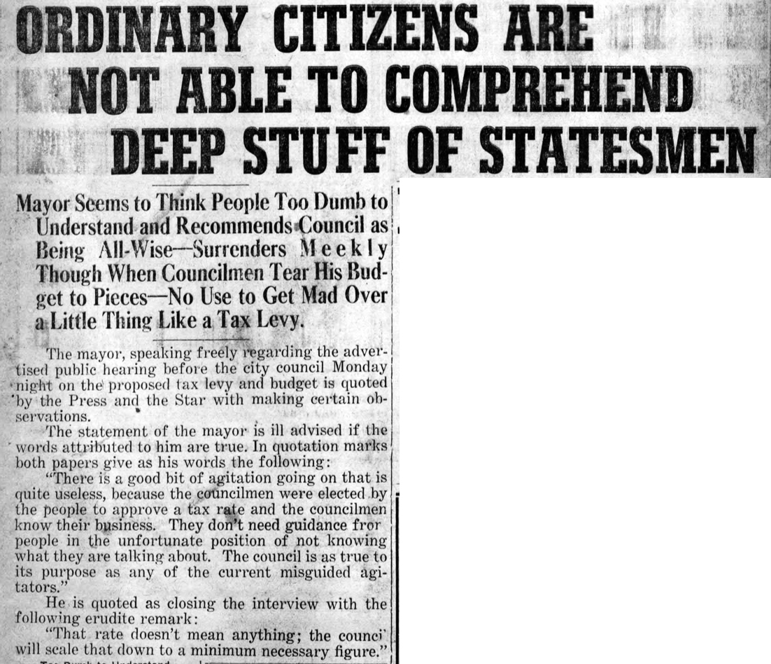 Post-Democrat headline