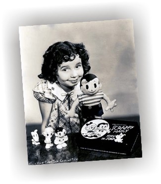 Cora Sue Collins and Scrappy