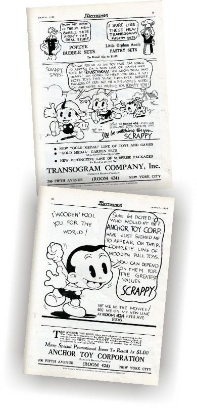 Scrappy toy ads Scrappy toy ads